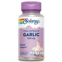 SOLARAY suplemento de ajo 500mg, extracto de ajo vegano, sin olor, usado tradicionalmente para la salud del corazón y soporte inmunitario, Vegan, Odor Gratis, Lab Verified, 60 días de garantía, 60 Serv, 60 Enteric VegCaps