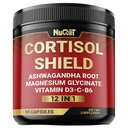 12in1 Escudo de cortisol - Ashwagandha y Magnesio &amp; 10 Más - 90 cápsulas