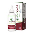 MediQuick Skin &amp; Wound Care Hydrogel Drops - Quick Healing First Aid Drops with 12 Hours Action to Heal Cuts, Burns, Inflammation, Rash, Itch, Eczema &amp; More - Safe Wound Wash with No-Sting - 4 Fl Oz