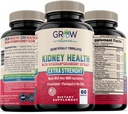 cultivar vitamina Premium Suplemento de limpieza de riñón – Powerful Kidney Support Fórmula con extracto de arándano ayuda a apoyar los riñones saludables " Urinary Tract Support– 60 cápsulas vegetarianas