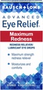 Bausch &amp; Lomb Advanced Eye Relief Maximum Redness Lubricant Eye Drops from 0.5 Fl Oz (15 mL) - Pack de 5