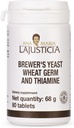 Ana Maria Lajusticia- Levadura de BREWER - Fuente de Vitaminas, Salud del Corazón y Digestión Saludable - 20 Días Tratamiento Pack Azúcar Gratis &amp; Vegan Friendly.