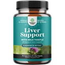Natures Craft Liver Cleanse Detox " Repair - Herbal Liver Support Milk Thistle Supplement - Silymarin Milk Thistle Supplements with Dandelion Root, Choline, Beetroot & Artichoke Extract - 90 Count