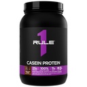 Regla 1 Casein Protein - 25g Protein y 11g EAAs Por Serving from Slow-Release Micellar Casein for Overnight Recovery and Sustained Delivery Between Meals (2 libras*, Chocolate Fudge)