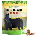 Herbs de Plata Infla-Aid for Horses – Natural Anti Inflammatory Supplement for Inflammation Relief – Supports Recovery, Comfort, and Mobility in Muscles, Tendons & Joints – 1 lb Bag (60 Servings)