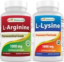 Mejores Naturales Arginine Lysine Combo