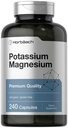 Horbäach Potassium Magnesium Supplement  240 Capsules ← Premium Quality ← No Gluten Free