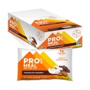 PROBAR - MEAL Bar, Chocolate coco, No GMO, Libre de gluten, Saludable, Planta-Basada, Ingredientes de todo el alimento, Energía Natural (12 Conteo)