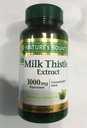 Esteto de leche rebote de la naturaleza 1000mg, suplemento de salud herbal, suplemento diario, libre de gluten, liberación rápida Softgels, 50 Ct