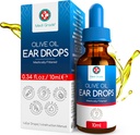 Medi Grade Olive Oil Ear Drops for Wax Removal and Blocked Ears, 10ml - 100% Natural Ear Wax Removal Gotas con Pipette Dropper Softens y Removes Hardened Earwax Buildup - Advanced Ear Wax Drops
