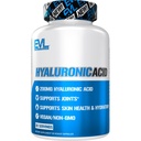 Evlution Vegan Dietary Hyaluronic Acid Suplemento Nutrición 200mg Hialuronic Acid capsules Dry Skin Suplemento para Mujeres y Hombres por picazón o piel dañada - High Potency Bioavailable Non GMO Formula