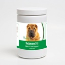 Saludable razas chinas Shar Pei Salmón aceite suave Chews 120 cuenta