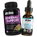Soporte Adrenal Cortisol Manager Suplementos - Adrenal Fatigue Suplementos Capsules Organic Liquid Drops Focus Mujeres Hombre - Natural Adaptogen Ashwagandha Holy Basil L Tyrosine Complex Health
