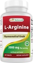 Mejores Naturales L-Arginina 3000mg Por Serving - 240 Tabletas - Grado Farmacéutico - No GMO & Gluten Gratis - Made in the USA
