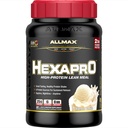 ALLMAX HEXAPRO, French Vanilla - 2 lb - 25 Grams of Protein Por Serving - 8-Hour Sustained Release - Zero Sugar - 21 Servings