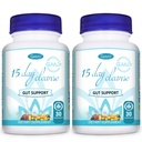 15 Day Cleanse Gut Support 2 Pack ← Colon Broom, Detox Suplemento con Senna, Cascara Sagrada " Psyllium Husk, para Hombres y Mujeres