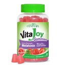21st Century Healthcare VitaJoy Extra Strength Melatonin 10 mg Gummies, Strawberry, 60 Conde, Rojo, 0.43 libras, (Pack of 1)