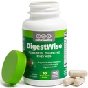 Naturenetics DigestWise Digestive Enzymes - 10 potentes enzimas veganos para soportar la digestión, gas, ruborización y estreñimiento Alivio - Keto Friendly - Lab Tested - 90 cápsulas (1)