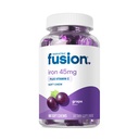 Bariatric Fusion Iron Suplemento para Mujeres Anemia Silencioso Hierro Chewable con Vitamina C Silencioso Flavored Soft Chew tóxico Gentle on Stomach Ferrous Fumarate for Women and Men TEN Gluten Free ← 60 Con