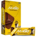 NuGo Protein Bar, Chocolate Banana, 13g Protein, Gluten Free, 15 Conde