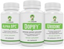 Suplemento de apoyo a la dopamina junto con Alpha GPC y Uridine - Neuro Boost Duo