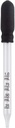 EZY DOSE Kids Straight-Tip Ear and Eye Medicine Dropper for Liquid &amp; Medicine, 1mL Capacity Calibrated Glass, Rubber Bulb, Deliver Correct Dose, Clear, BPA Free