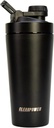 CleanPower Botella de Acero Inoxidable Ø Perfect for Protein Shakes, Pre-Workout, Smoothies, Coffee, etc. ← Odor-Resistant ← BPA Free Lid (Matte Black)
