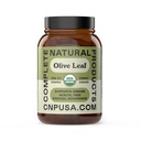 Productos naturales completos Cápsulas de hoja de oliva orgánica - 550mg, 100 Cuenta, 1100mg por servicio