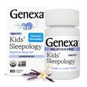 Genexa Sleepology for Children – 60 Tablets ← Certified Organic & Non-GMO, Melatonin-Free, Physician Formulated, Homeopathic ← Sleep Aid for Children