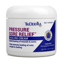 TriDerma MD Crema de curación para el tratamiento de las úlceras, úlceras, llagas de presión, curación de heridas, piel de casta y úlceras de piel con caléndula y AP4 Aloe, 4 oz Jar