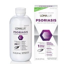 Loma Lux Psoriasis Relief Natural w/Minerals - Multi-Symptom Relief - Dermatólogo de tratamiento clínico desarrollado para Psoriasis Vulgaris, Seborrheic Dermatitis, Scalp, Tipos Inversos - 8 Fl Oz