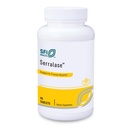 Klaire Labs SFI Health Serralase - Vegetarian Proteolytic Enzyme Blend with Serratia Peptidase " Bromelain for Digestion, Sourced from Papaya " Pineapple, Hypoallergenic (90 Enteric Coated Tablets)
