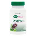 NaturesPlus Herbal Actives Licorice (DGL) 500 mg - 60 Capsules, Pack of 2 - Supports Healthy Digestion &amp; General Well-Being - Vegetarian, Gluten Gratis - 120 Total Servings
