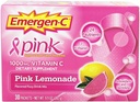 Emergen-C 1000mg Vitamina C Powder para soporte diario Caffeine Free Vitamina C Suplementos con zinc y manganés, vitaminas B y electrolitos, Super Orange Flavor - 30 Cuenta