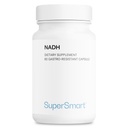 Supersmart - NADH 5mg per Day (Reduced Nicotinamide Adenine Dinucleotide) - NADH Supplement - Energy Pills ¦ Non-GMO & Gluten Free - 60 Delayed Release Capsules