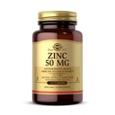 Solgar Zinc 50 mg, 100 Tabletas - Zinc for Healthy Skin, Taste & Vision - Immune System & Antioxidant Support - Supports Cell Growth &amp; DNA Formation - Non GMO, Vegan, Gluten Free - 100 Servings