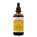 Secretos de la Tribu - Secreto de la Tiroides, Apoyo a la Tiroides Saludable, Suplemento de hierbas Tiradas Líquidas Libres de alcohol (4 fl oz)