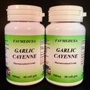 Ajo Cayenne, Hecho en EE.UU. - 120 (2x60) softgels