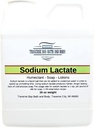 Baño de la bahía transversal y lactato corporal de sodio, 16 oz, contenedor sellado de seguridad. 60% concentración USP Natural Preservativo hecho en EE.UU.