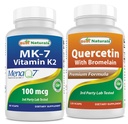 Mejores Naturales MK-7 100 mcg " Quercetina con Bromelain