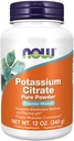 Ahora Alimentos Potasio Citrato Polvo 12 Ounce, 12.0 Unce