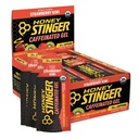 Honey Stinger Strawberry Kiwi Energy Gel, Caffeinated &amp; Gluten Free with Organic Honey, for Exercise, Running and Performance, Sports Nutrition for Home &amp; Gym, Pre and Mid Workout, 24 Pack