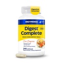 Enzymedica Digest, Full-Range, Enzymes Digestivos diarios, ofrece gas de acción rápida &amp; Bloating Relief, 240 cuenta