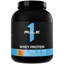 Regla 1 Whey Protein – 24g Proteína de acción rápida de todas las fuentes con EAAs ocurridas naturalmente " BCAAs para la recuperación del entrenamiento o cualquier uso en cualquier momento (5 libras*, Carmel saltado)