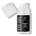 Eve Hansen Anti-Aging Eye Gel con péptidos ← Crema bajo-Ojo Con células madre vegetales, Ácido hialurónico, Vitamina E TENIDO Sin crueldad, Vegan, Made in USA .5 oz