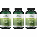 Swanson Stinginging Nettle Leaf (Urtica Dioica) - Herbal Supplement Promoting Urinary Tract &amp; Respiratory Health Support - May Support Healthy Fluid Balance - (120 Capsules) (3 Pack)