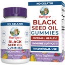 MaryRuth Organics Black Seed Oil Gummies ← Black Cumin Seed Oil Supplement TEN Utilizado tradicionalmente para Immune Support &amp; Cardiovascular Health TEN Vegan TEN No Gelatin ← Pectin Based Ø 60 Gummies
