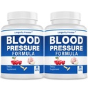 [2-Bottle Value Pack] Longevity Blood Pressure Formula - Formulado científicamente con Hawthorn &amp; 12+ Calidad Todas las hierbas naturales