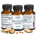 GLX3 Green Lipped Mussel Oil Capsules for Joint and Muscle Support ← Extra-Strength ETA, EPA, DHA Omega-3 Green Lipped Mussel Supplement for Comfort, Flexibility & Recovery by HakaLife GLX3