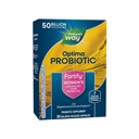 Camino de la Naturaleza Fortalecer los Probióticos de las Mujeres Optima, 50 Culturas en Vivo Billones, 7 Estragos, Apoya Salud Digestiva e Inmunitaria*, 30 Capsules (Paquete May Vary)